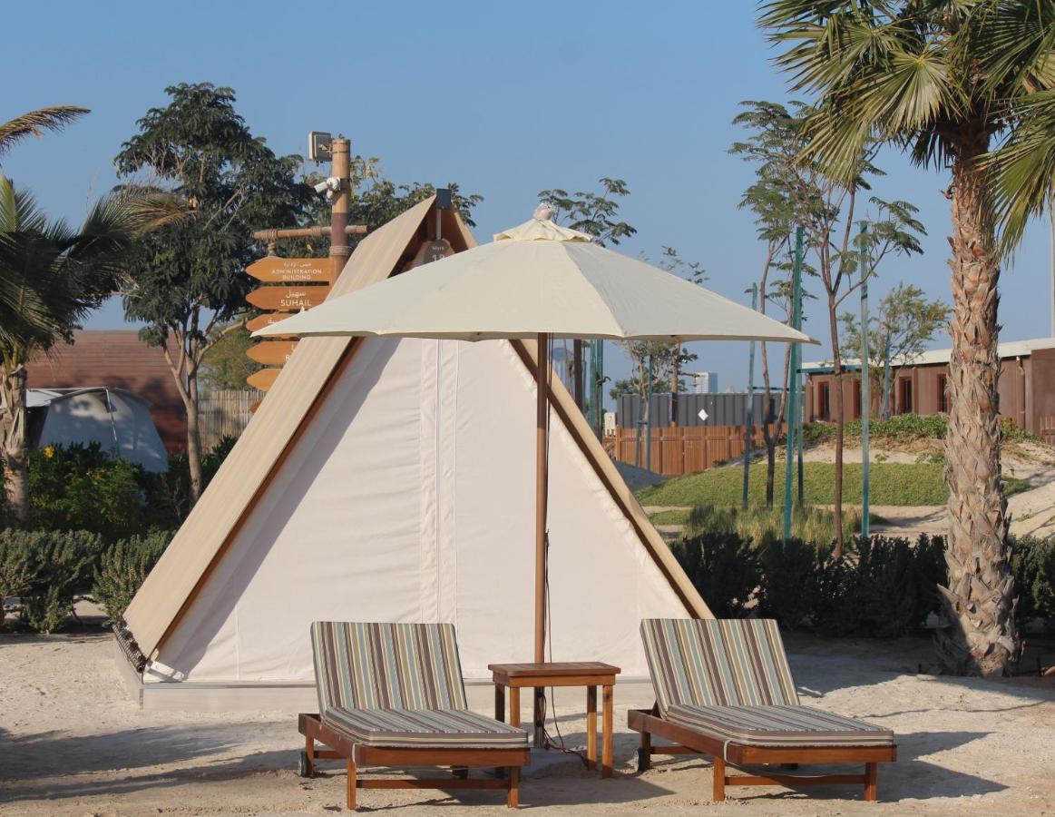 Bab Al Nojoum Hudayriyat Camp Hotel Abu Dhabi Exterior photo
